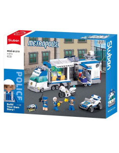 Camion de Construction Police Metropolis - Sluban