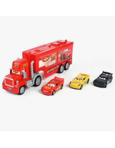 Camion Transporteur Cars avec Voitures de Course