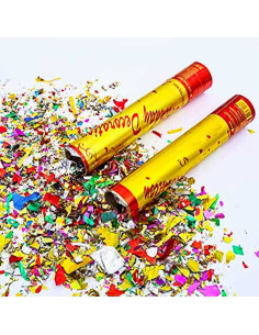 Canons à Confettis, 45 cm