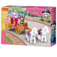 Carrosse à 2 Chevaux, Girl's Dream - Réf.M38-B0872