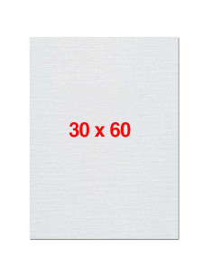 Chassis Toile Rectangulaire 30x60cm - Robusta