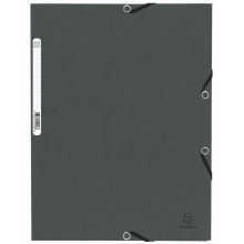 Chemise à Rabat Carton Gris A4 - Exacompta