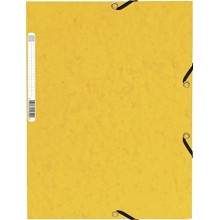 Chemise à Rabat Carton Jaune A4 - Exacompta
