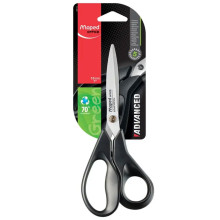 Ciseaux Advanced 18cm Noir, Maped - Réf.498110