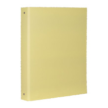 Classeur Rigide 4 Anneaux Dos 40 Mm Pastel Jaune