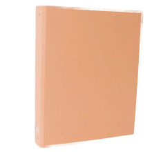 Classeur Rigide 4 Anneaux Dos 40 Mm Pastel Saumon