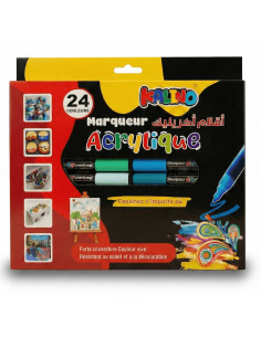 Coffret 24 Marqueurs Acrylique Professionnelles - Kalino