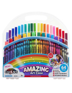 Coffret 64 Crayons Amazing Art Case - Cra-Z-Art