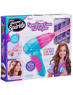 Coffret Accessoires de Cheuveux Sparkling Gem Air Styler - Shimmer 'n Sparkle