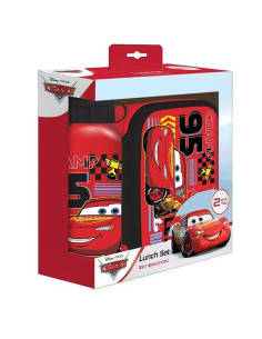 Coffret Boite à Goûter Alimentaire + Bouteille à Eau en Aluminium Must Team, Disney Cars