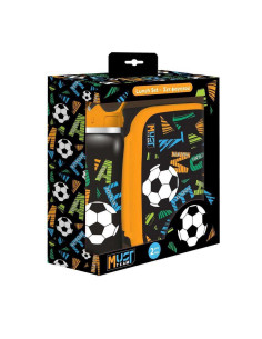 Coffret Boite à Goûter Alimentaire + Bouteille à Eau en Aluminium Must Team, Game