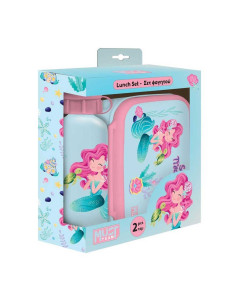 Coffret Boite à Goûter Alimentaire + Bouteille à Eau en Aluminium Must Team, Sea Treasure