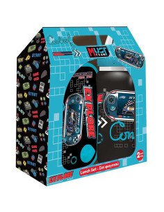Coffret Boite à Goûter Alimentaire + Bouteille à Eau Must Team, Explore - Réf.587518