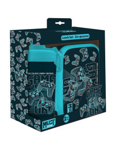 Coffret Boite à Goûter Alimentaire + Bouteille à Eau Must Team, Game - Réf.587513