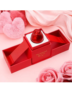 Coffret Boite Cadeau Surprise Rose avec Tiroirs