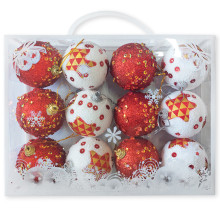 Coffret Boule De Décoration Noël MM - 12 Pièces