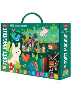 Coffret Créatif La Forêt Magique Mega Arts & Crafts - Sassi