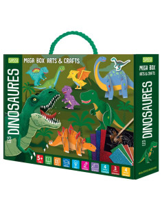 Coffret Créatif Les Dinosaures Mega Box Arts & Crafts - Sassi