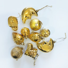 Coffret Déco Sapin Doré - 10 Pcs