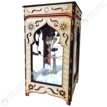 Coffret Décoration Zitouna Amber En Bois, Pm