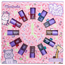 Coffret de 12 Vernis à Ongles My Best Friends, Martinelia - Réf.12269