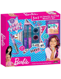 Coffret de Beauté, Barbie 3in1 Ultimate Glitter - Cra-Z-Art