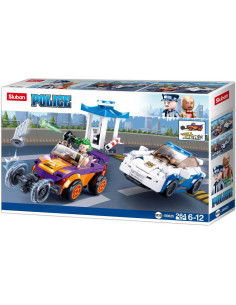Coffret de Construction Police, 264pcs - Sluban
