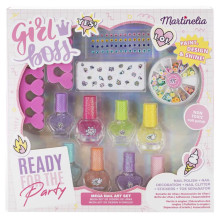 Coffret De Vernis À Ongles avec Accessoires Super Girl, Martinelia - Réf.26106