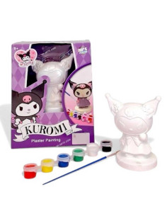 Coffret Kuromi à Colorier, Kit Peinture en Plâtre