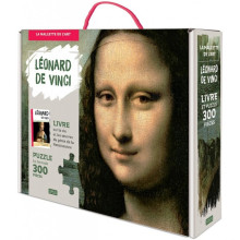 Coffret Livre Et Puzzle Léonard De Vinci 300 p - SASSI