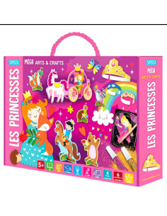 Coffret Méga Arts & Crafts Les Princesses - SASSI