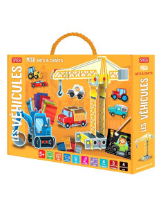 Coffret Méga Arts & Crafts Les Véhicules -SASSI