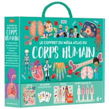 Coffret Méga Atlas Du Corps Humain - Sassi