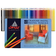 Coffret Métal de 48 Crayons Pastel - Conté A Paris