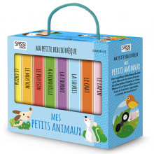 Coffret Ma Petite Bibliothèque, Mes Petits Animaux - Sassi