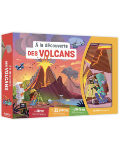 Coffret Magnétique à La Découverte des Volcans - Auzou