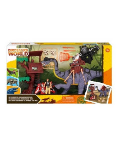 Coffret Monde des Dinosaures avec Figurine et Accessoires