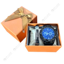 Coffret Montre et Bracelet Homme, Jesou - Réf.923-3