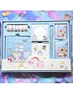 Coffret NoteBook Pour Fille, Strawberry