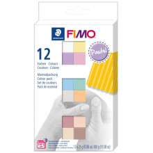 Coffret Pâte FIMO STAEDTLER Soft - Couleurs Pastel