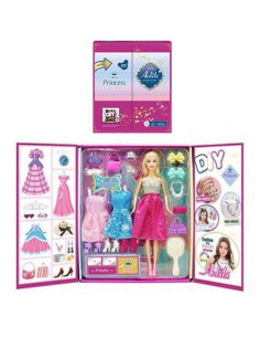 Coffret Poupée Princess Mode & Accessoires - Anbibi