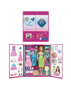Coffret Poupée Princess Mode & Création - Anbibi
