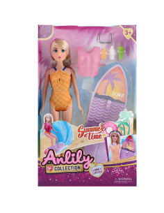 Coffret Poupée Summer Surfing - Anlili Collection