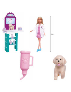 Coffret Poupée Vétérinaire - Anlily Collection