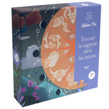 Coffret Puzzle 500 pcs, Trouver la sagesse dans les astres - First Editions