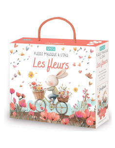 Coffret Puzzle Magique à l'eau Les Fleurs - Sassi
