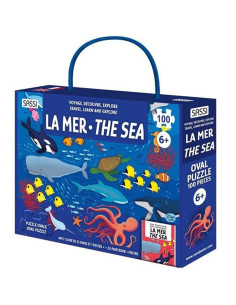 Coffret Puzzle Voyage, Découvre, Explore La Mer - Le Systeme Solaire - Sassi