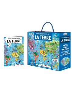 Coffret Puzzle Voyage, Découvre, Explore La Terre - Sassi