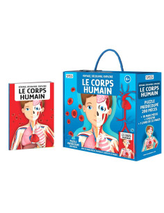 Coffret Puzzle Voyage, Découvre, Explore Le Corps Humain - Sassi