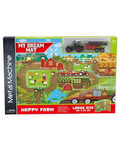 Coffret Tapis de Ferme avec Tracteur